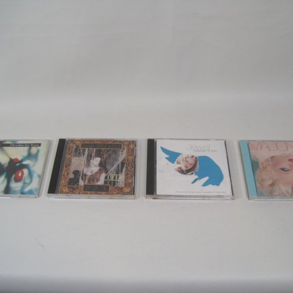 Other - LOT OF 4 ROCK MUSIC CDS by Marillion, Sarah McLachlan, Jewel, Madonna (good)